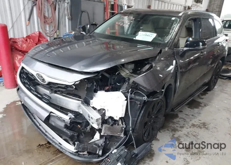 2021 Toyota Highlander Xle из США, поврежденный, VIN 5TDGZRAH5MS527807